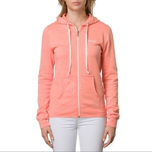 Vans pink zip up